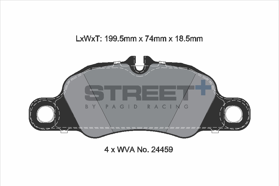 PAGID Racing STREET+ Bremsbeläge