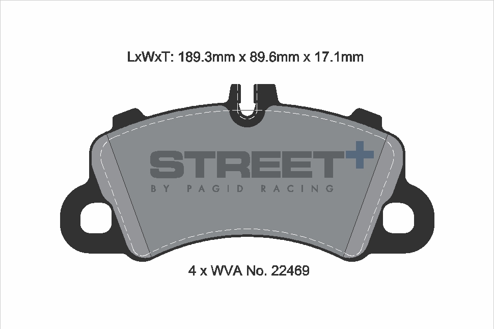 PAGID Racing STREET+ Bremsbeläge