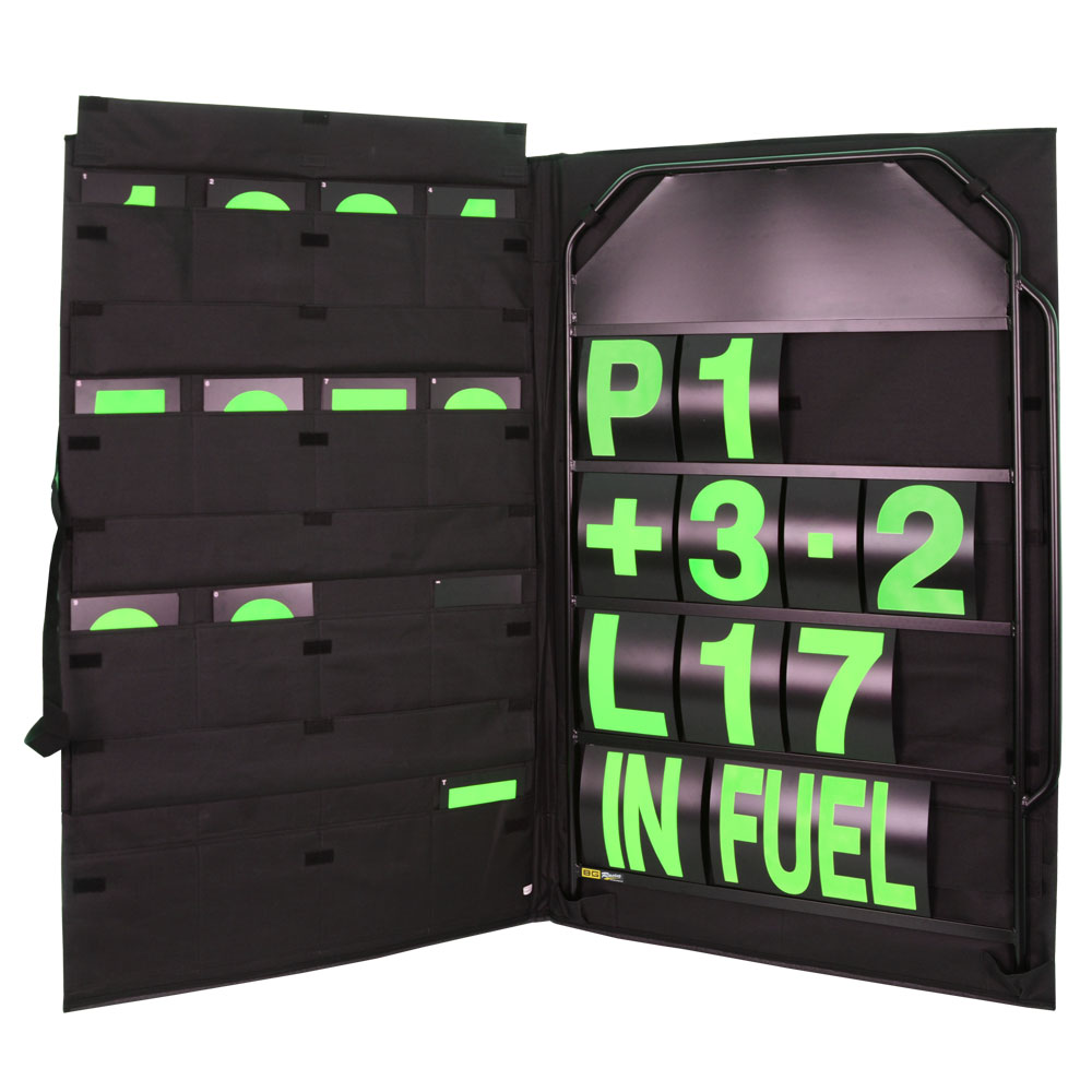 BG Racing Pitboard Set Maxi