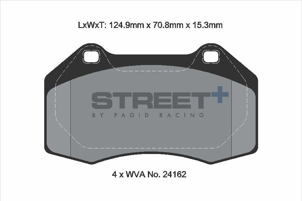 PAGID Racing STREET+ Bremsbeläge