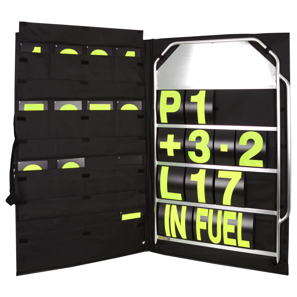 BG Racing Pitboard Set Maxi