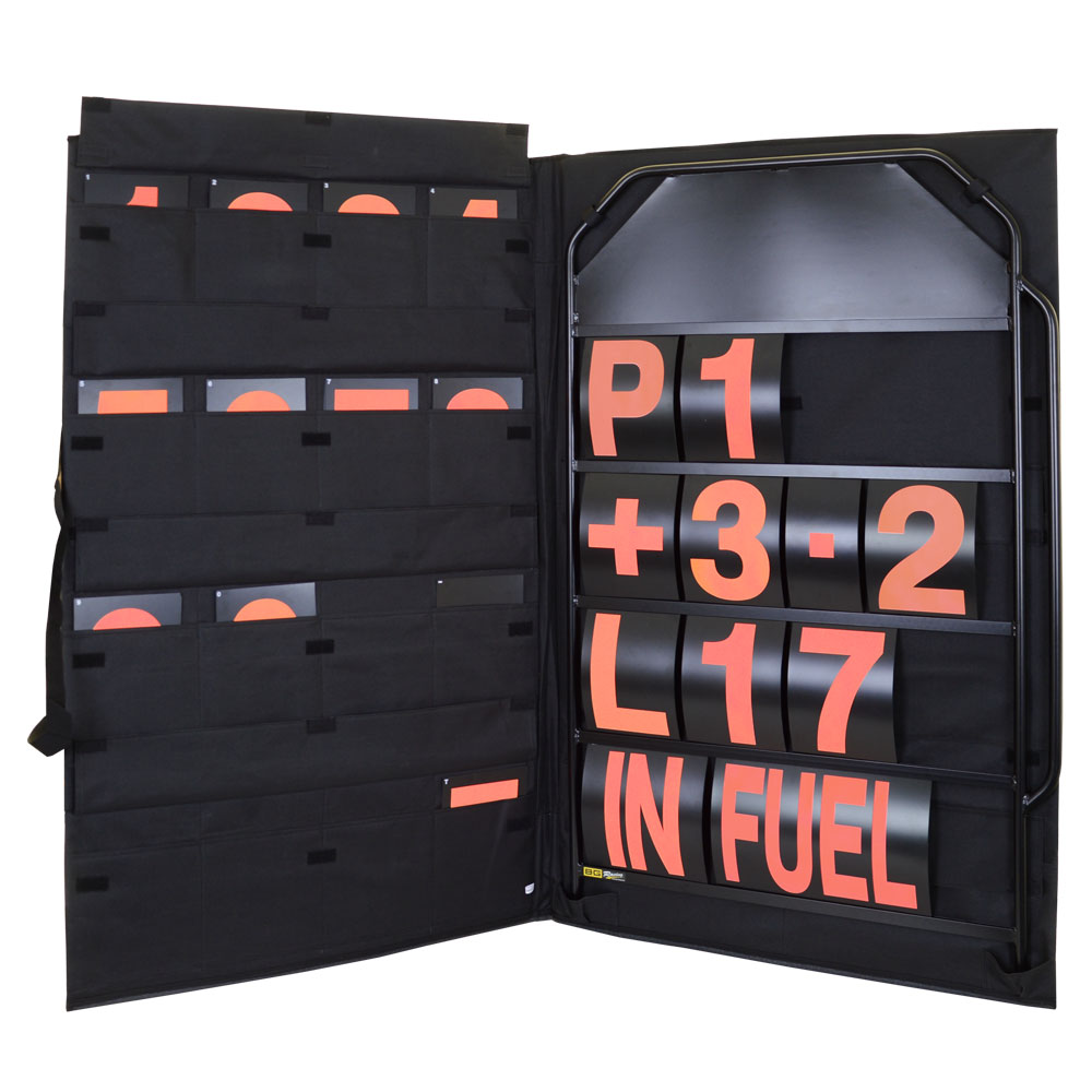 BG Racing Pitboard Set Maxi