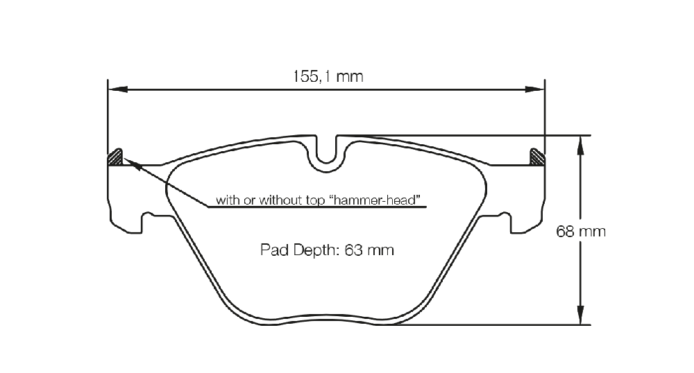 PAGID Racing Bremsbeläge